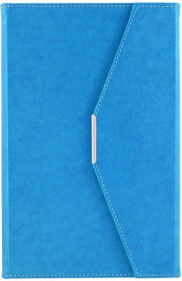 Agenda A5 cu magnet, culoare albastru, 250 file, Ultra